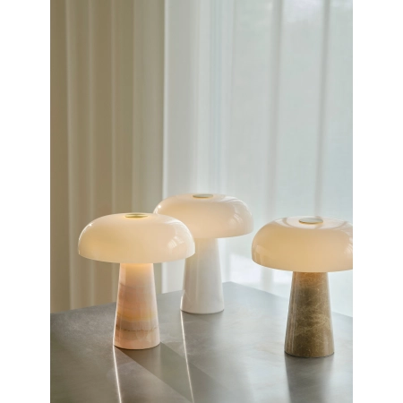 Lampa stołowa marmurowa podstawa Glossy NO2520015057 - Design for The People